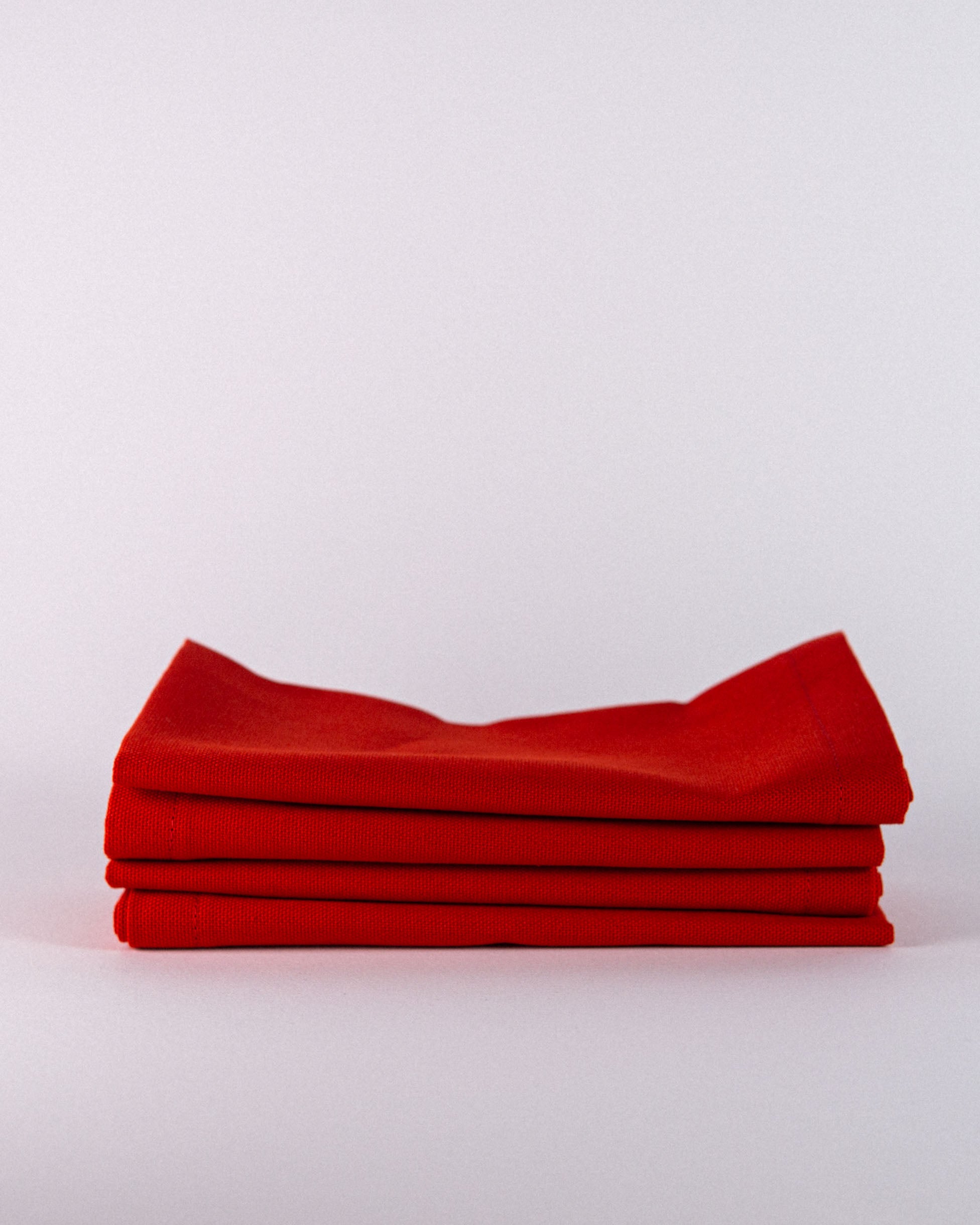 4 tovaglioli colorati | rosso Anna
