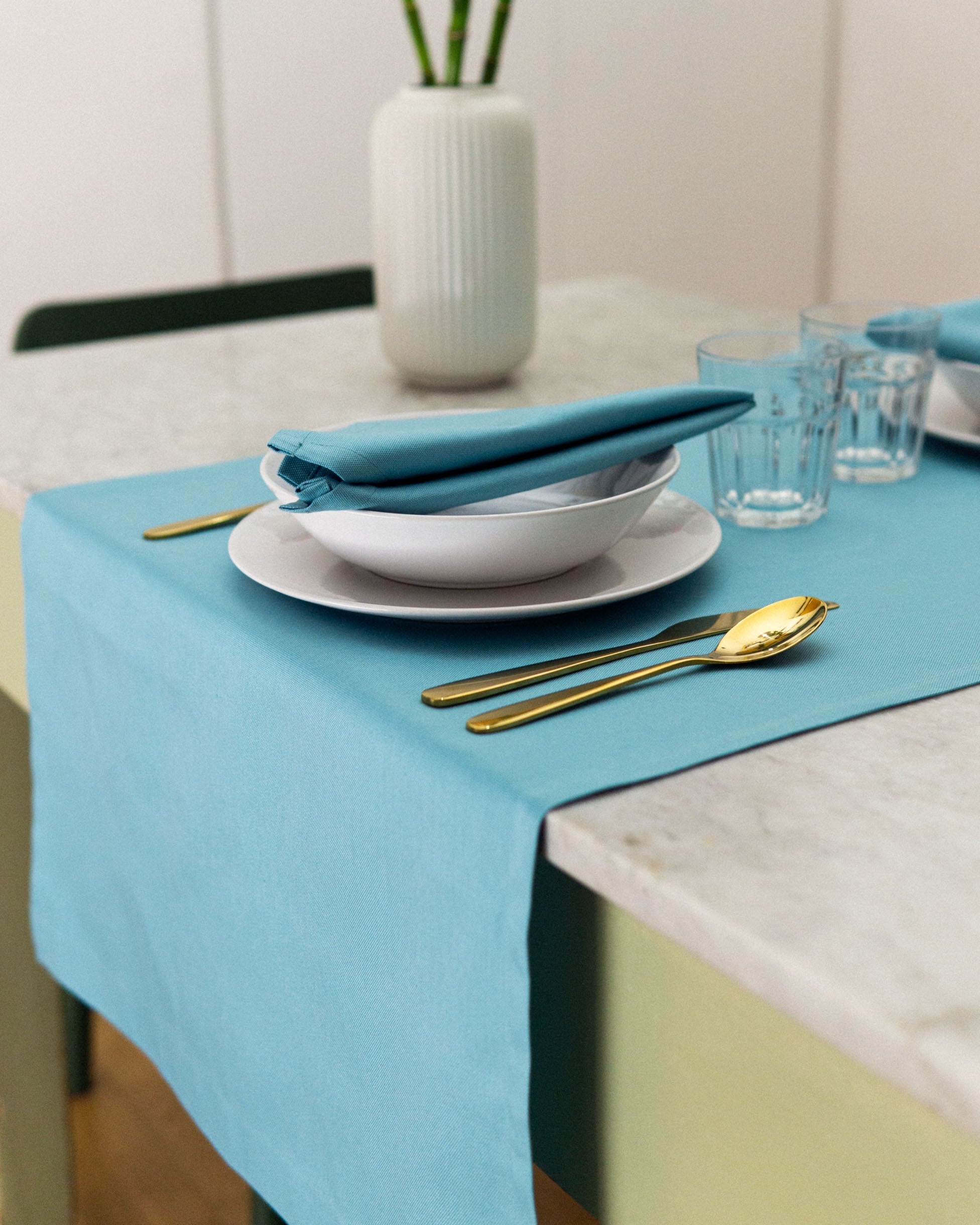 1 runner colorato | azzurro Dorotea // OUTLET