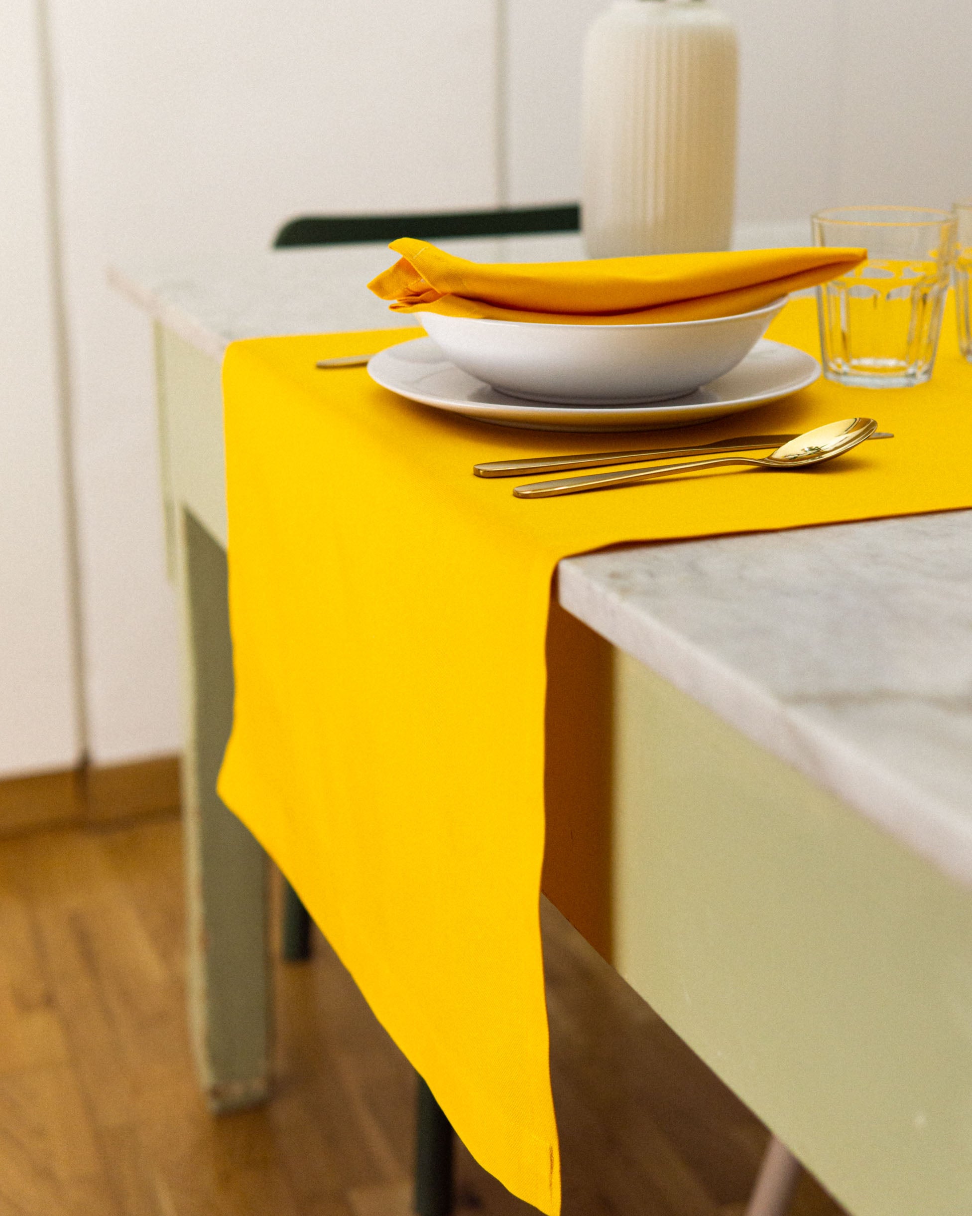1 runner colorato | giallo Gregorio
