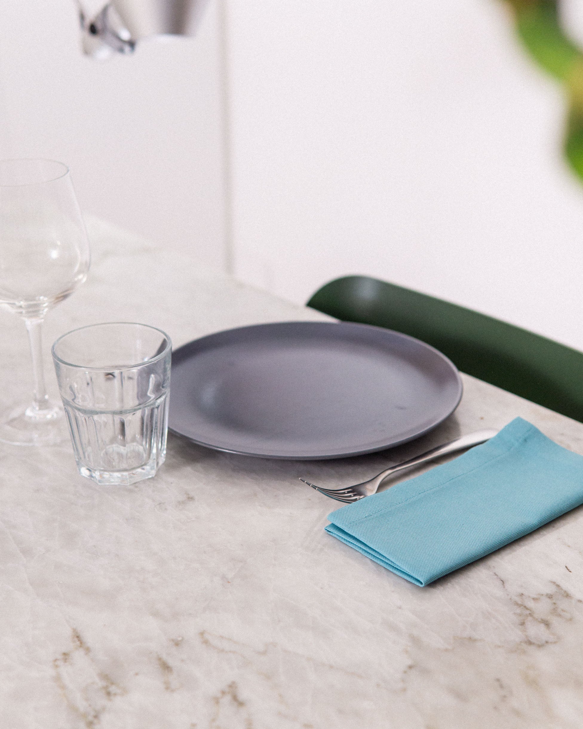 4 tovaglioli colorati | azzurro Dorotea