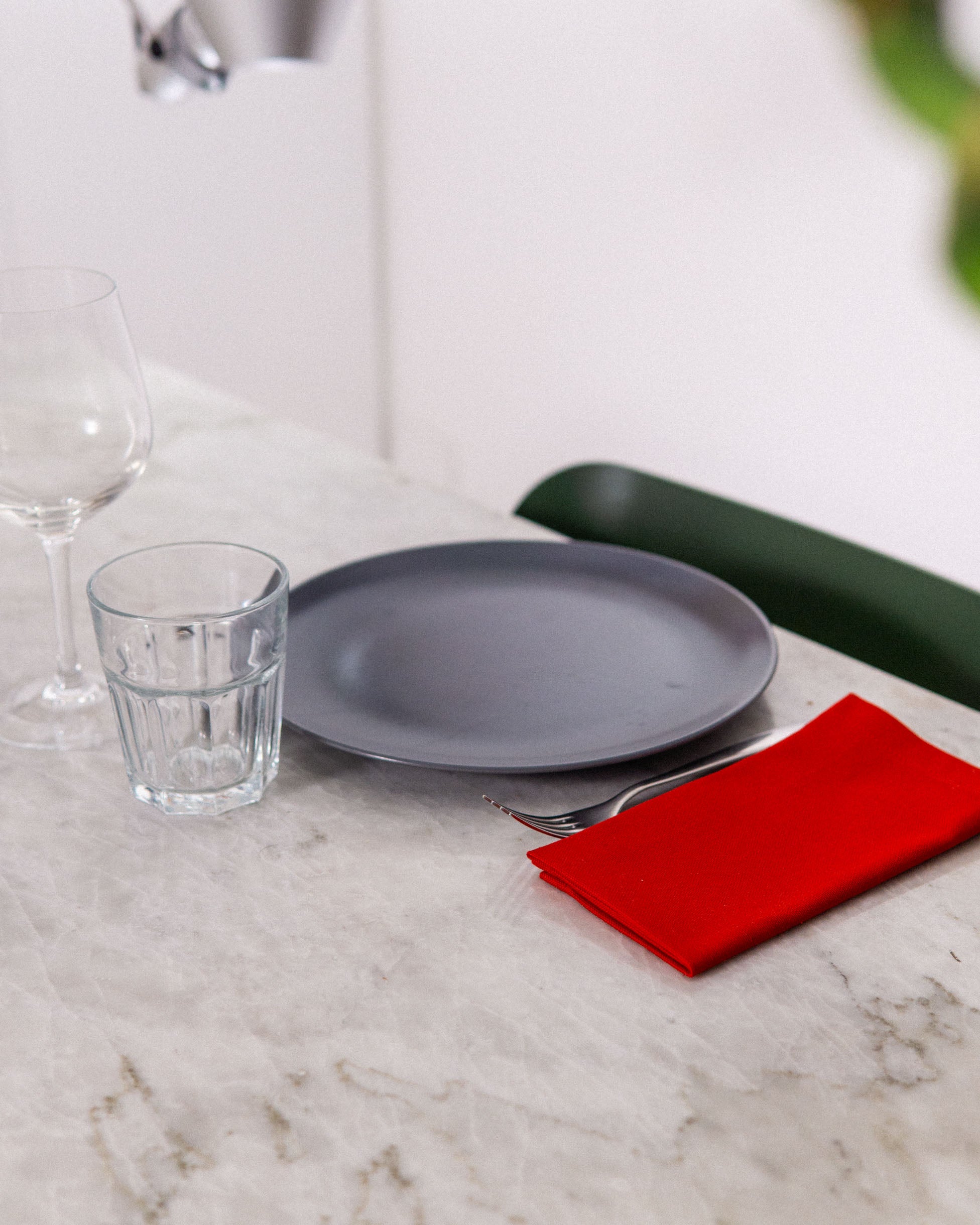 6 tovaglioli colorati | rosso Anna