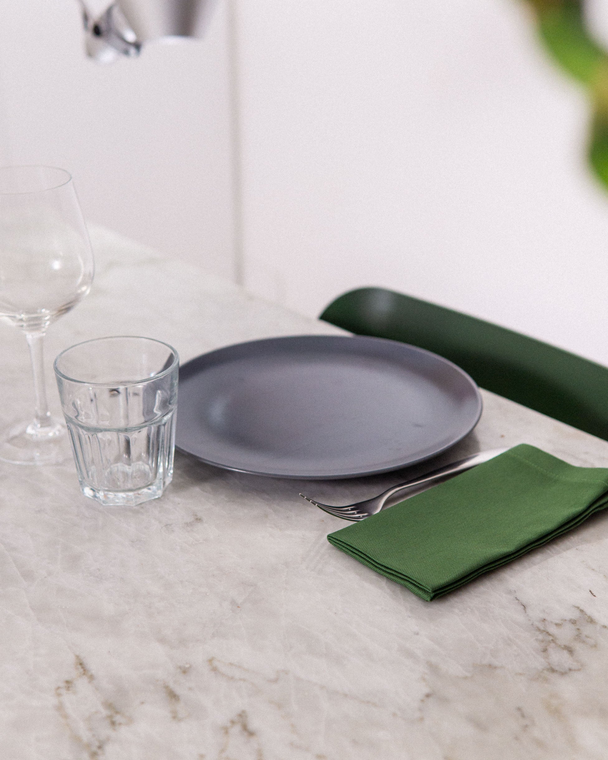 4 tovaglioli colorati | verde prato Concetta
