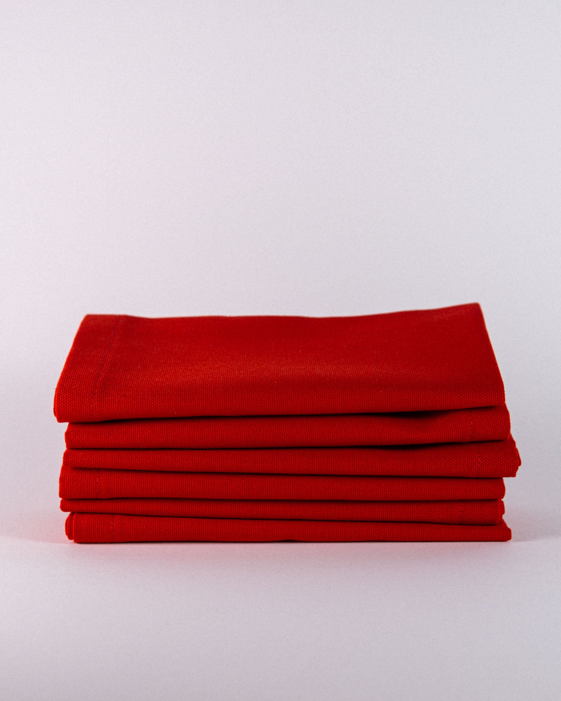 6 tovaglioli colorati | rosso Anna