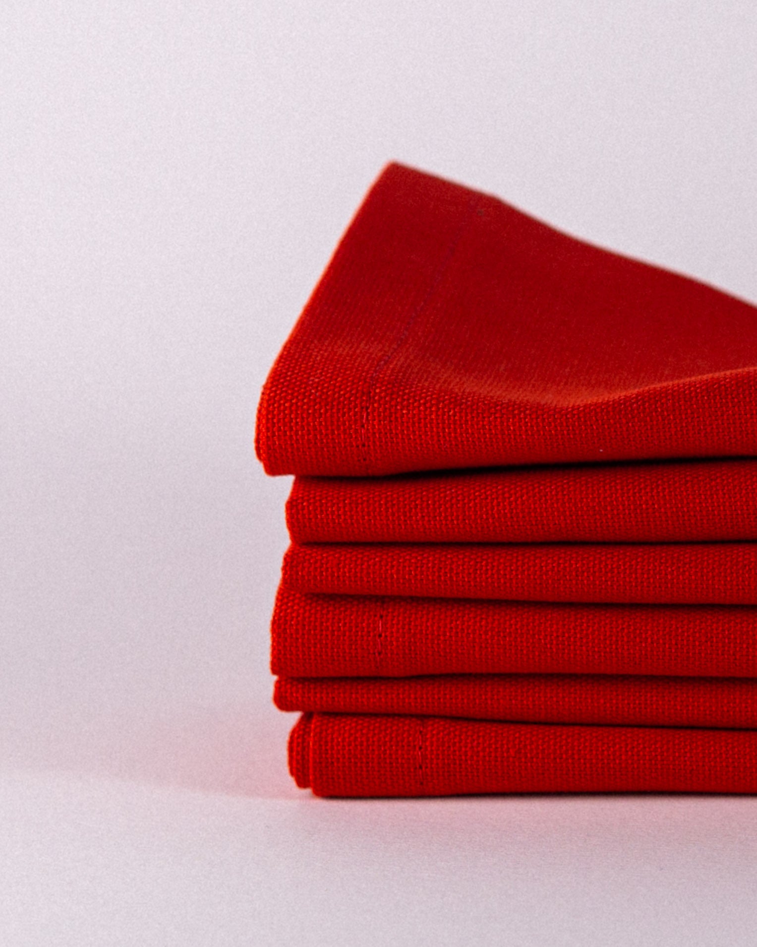 6 tovaglioli colorati | rosso Anna